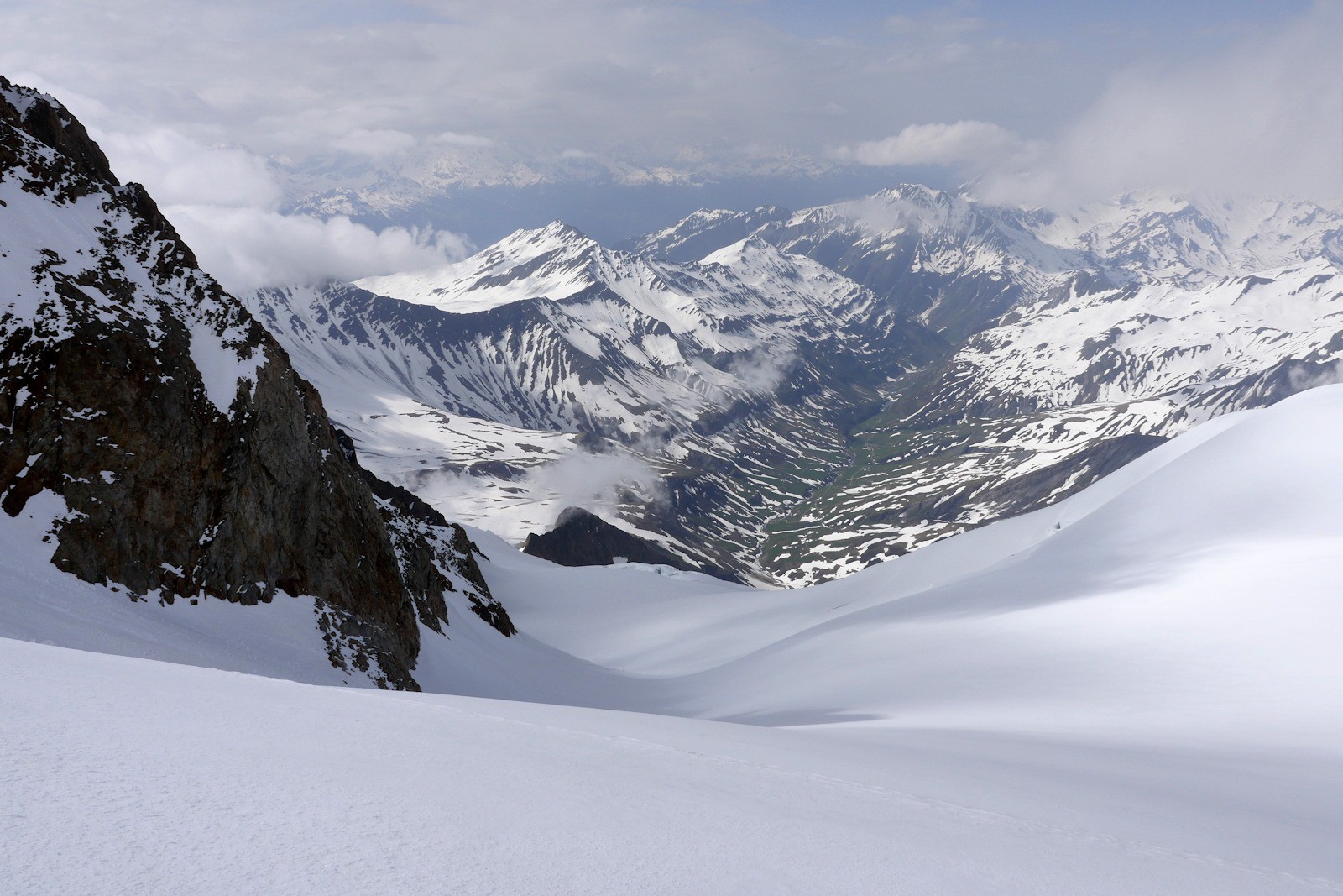 #11 Neige superbe sur le glacier. Neige superbe sur le glacier.