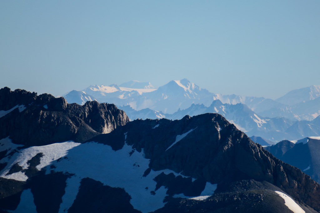 Mt Blanc et Dent Parrachée