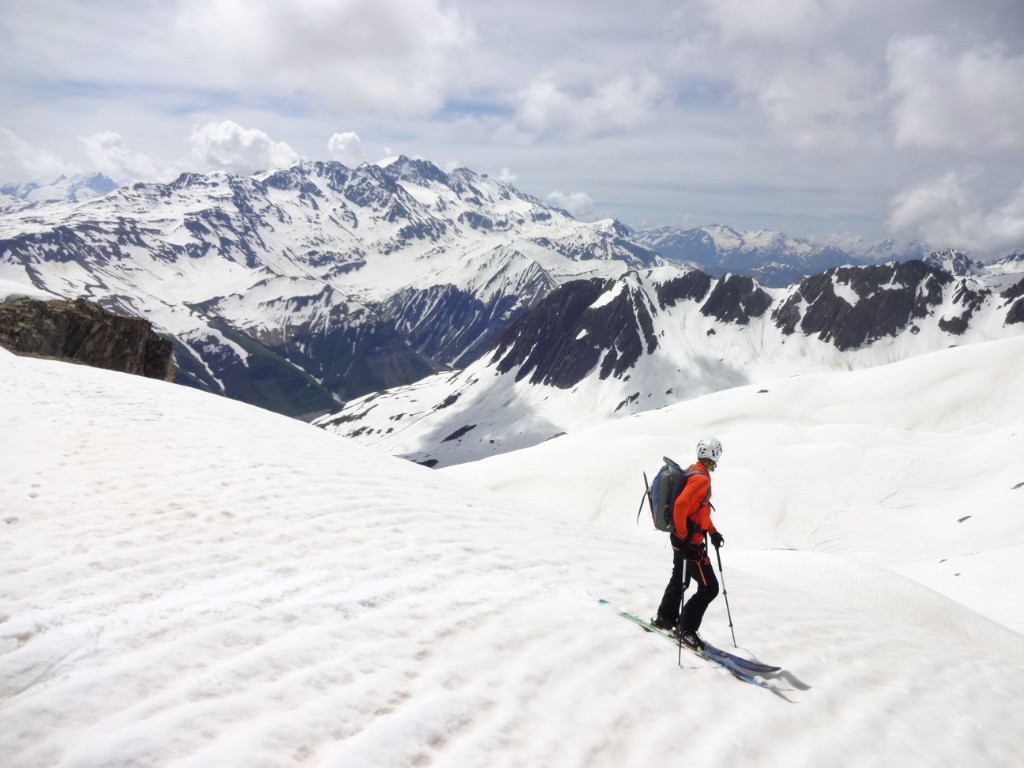 #15 On rejoint l On rejoint l'itinéraire de montée du matin.