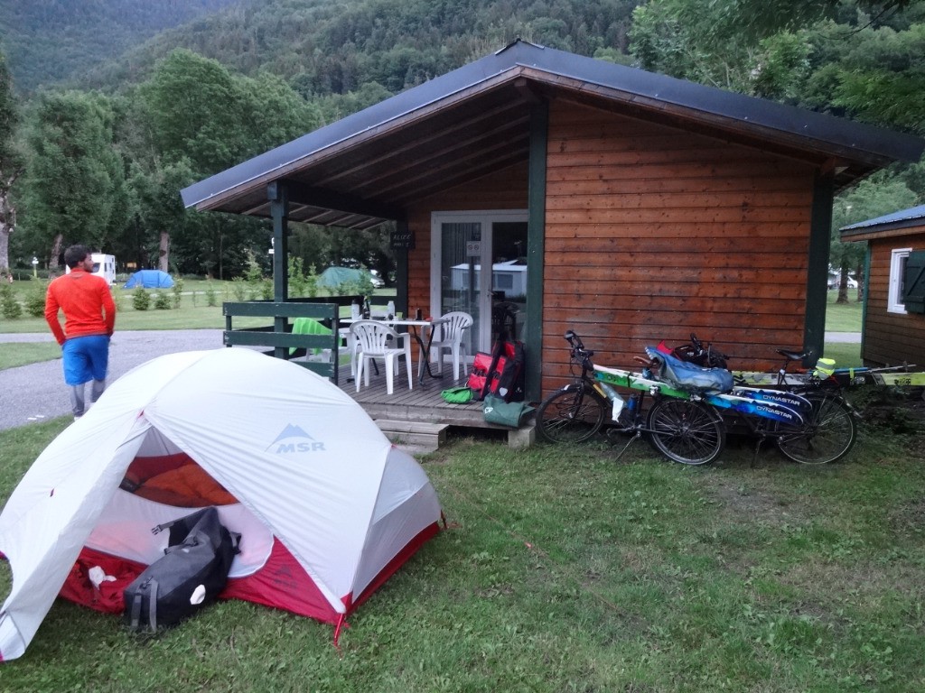 #3 Premier arrêt à Allemond. Premier arrêt à Allemond.