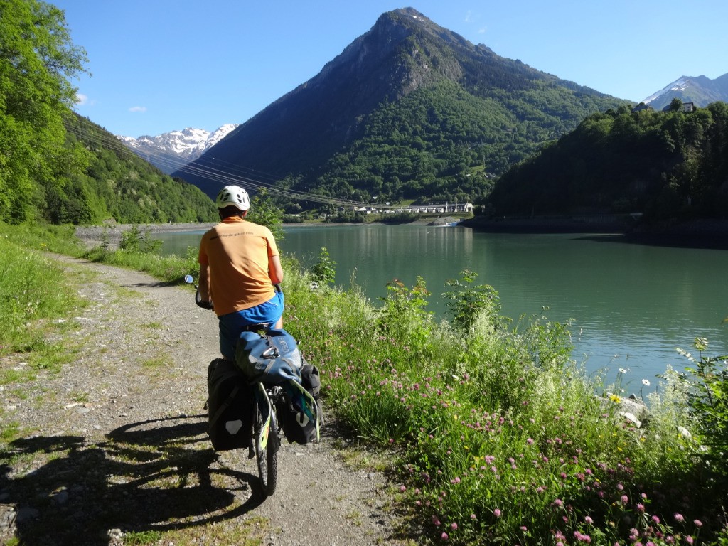 #4 Un peu de piste en rive droite du lac du Verney Un peu de piste en rive droite du lac du Verney