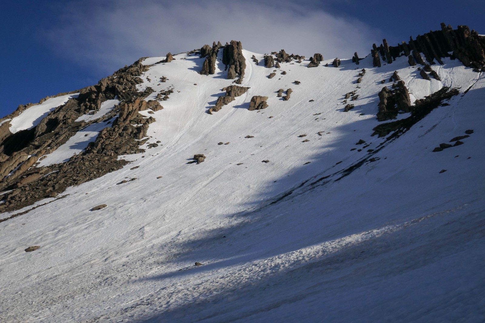 #7 Les pentes d Les pentes d'accès à la banquette des rochers du Vallon