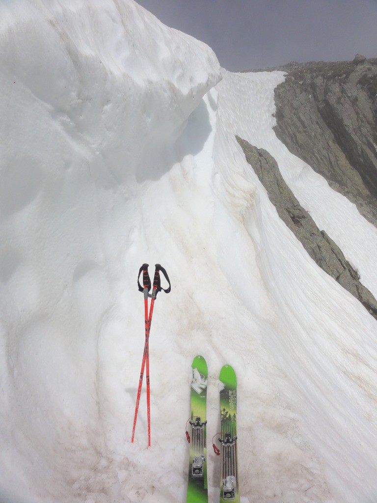 #10 Plate-forme de départ naturelle sous la corniche ! Plate-forme de départ naturelle sous la corniche !