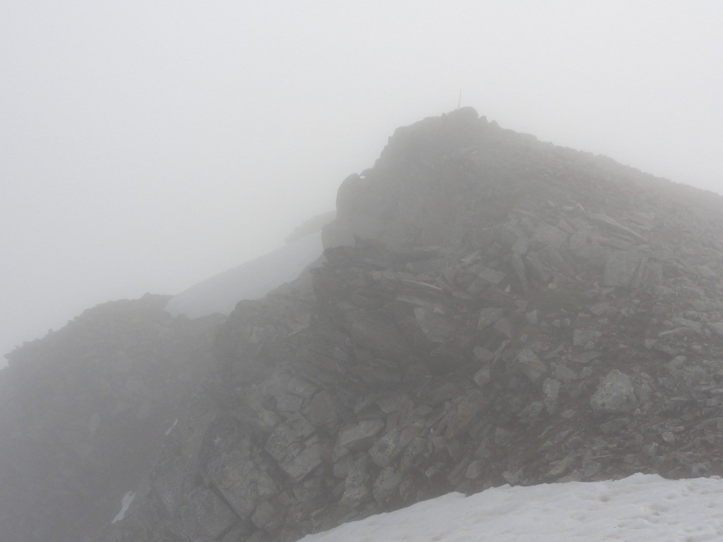 #3 Le sommet dans la brouillasse Le sommet dans la brouillasse