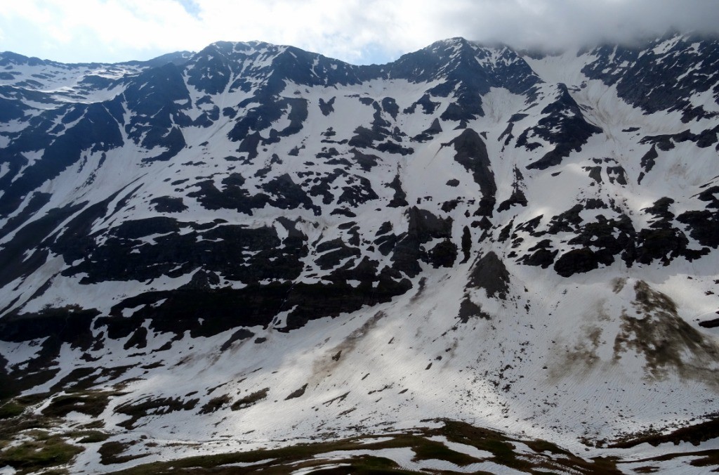 #3 Dome de Cochette dans la lumière et Cime des Cochettes dans les nuages Dome de Cochette dans la lumière et Cime des Cochettes dans les nuages