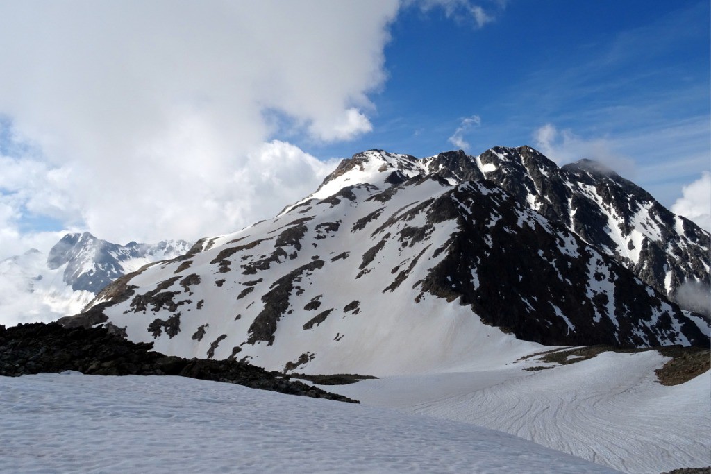 #11 Cime des Cochettes et l Cime des Cochettes et l'ancien glacier de Cote Blanc