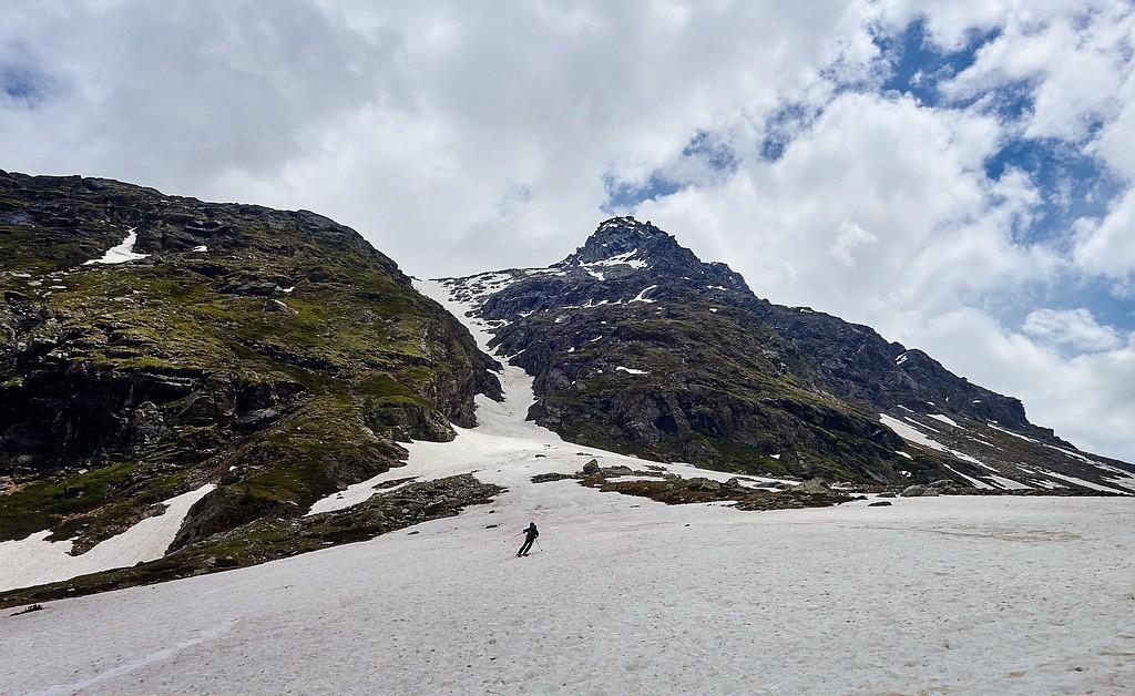 #39 Vue d Vue d'ensemble du Couloir des Glières...