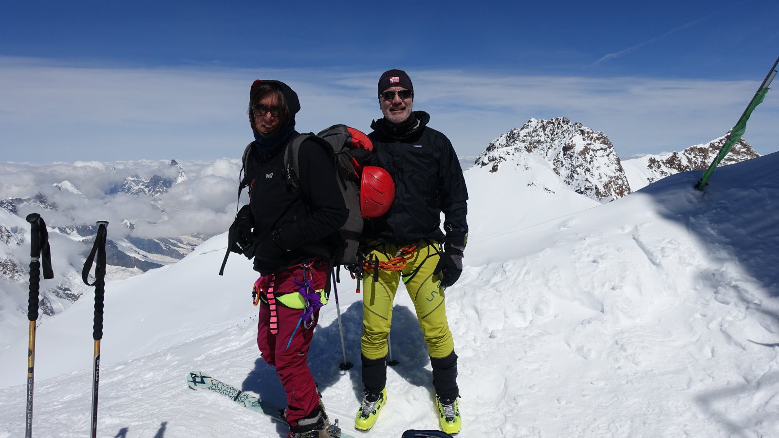 #18 Au sommet avant d Au sommet avant d'attaquer la descente