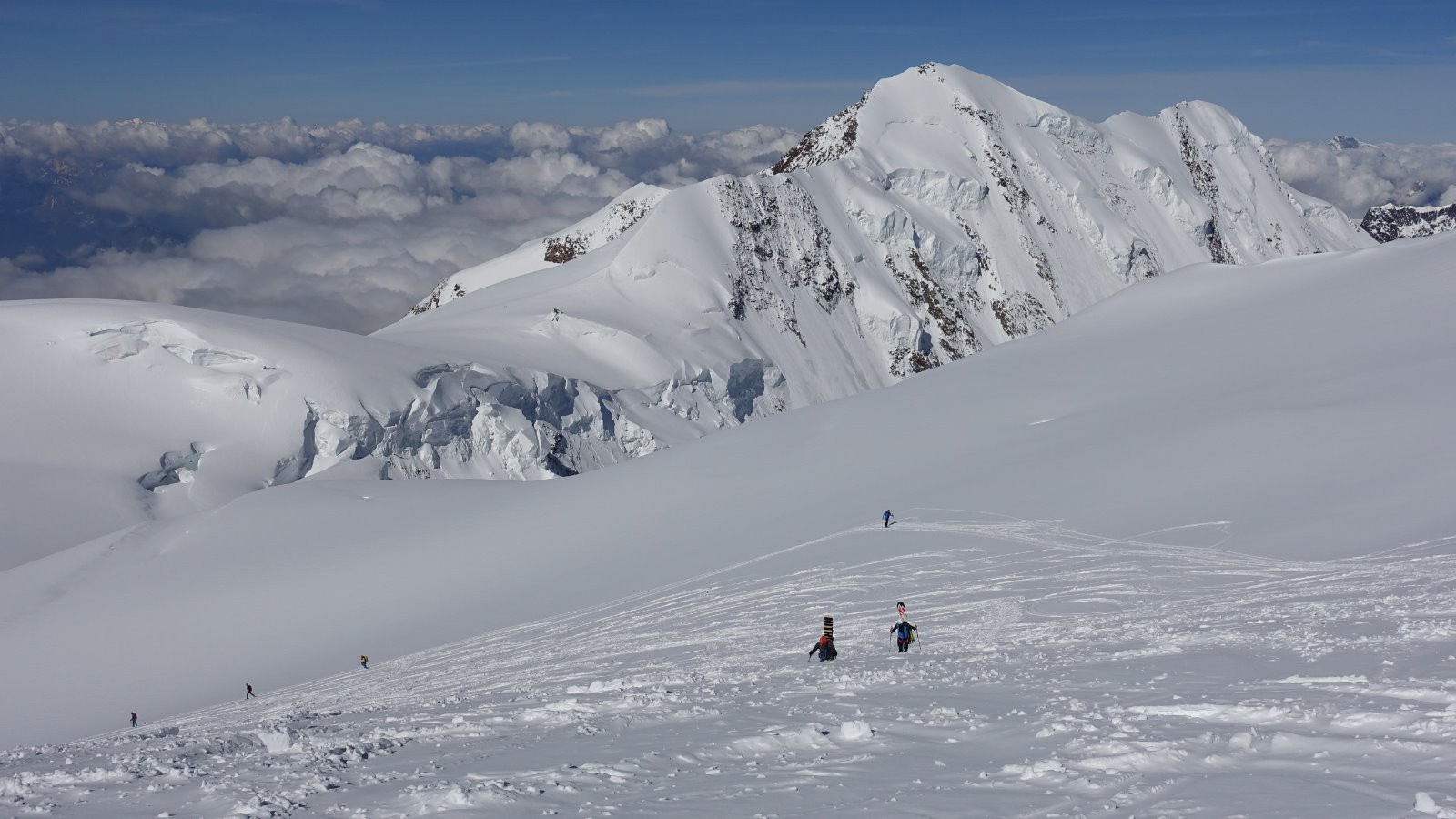 #16 Face NE du Lyskamm Face NE du Lyskamm