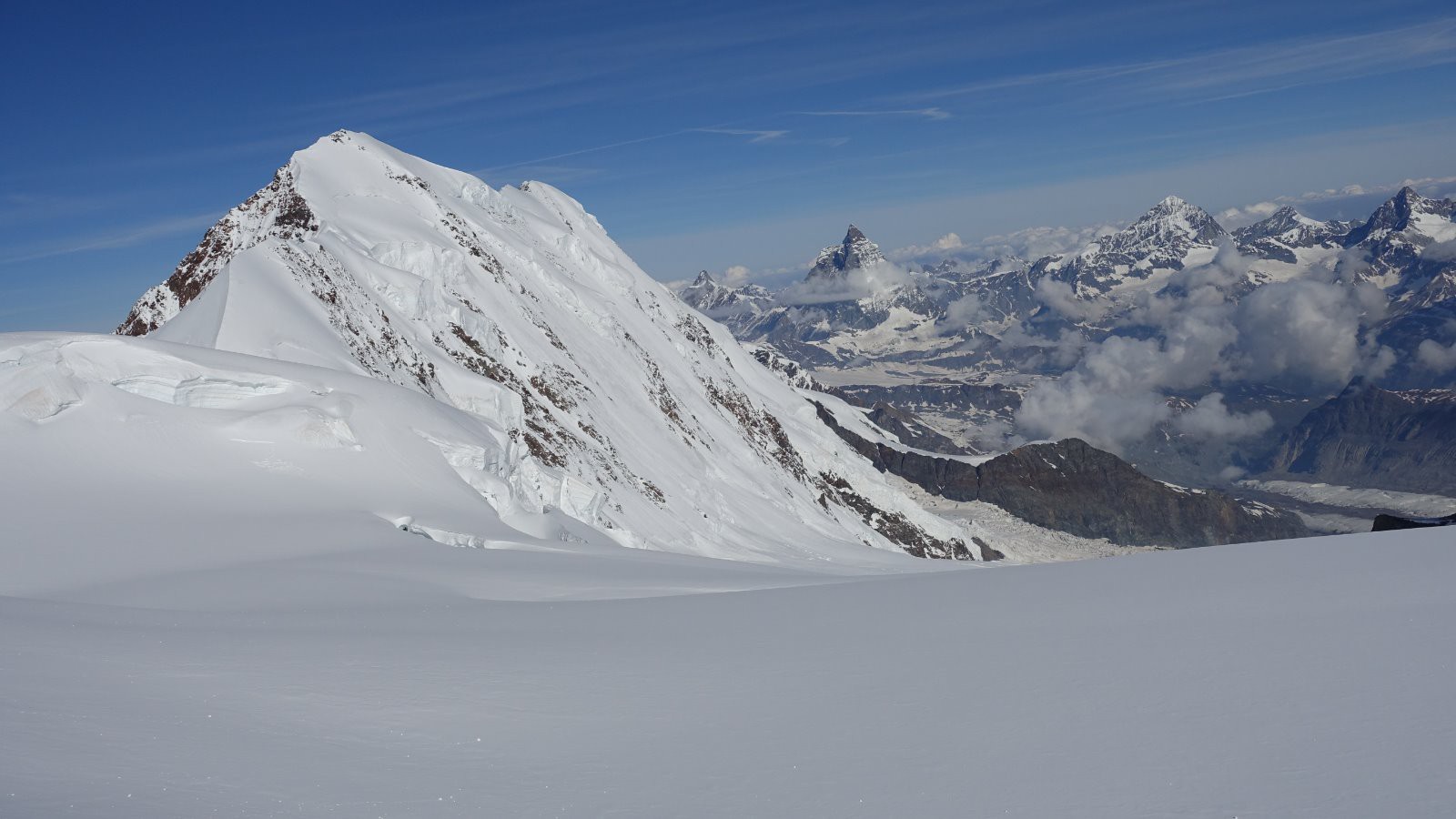 #14 Lyskamm, Cervin et Dent Blanche Lyskamm, Cervin et Dent Blanche