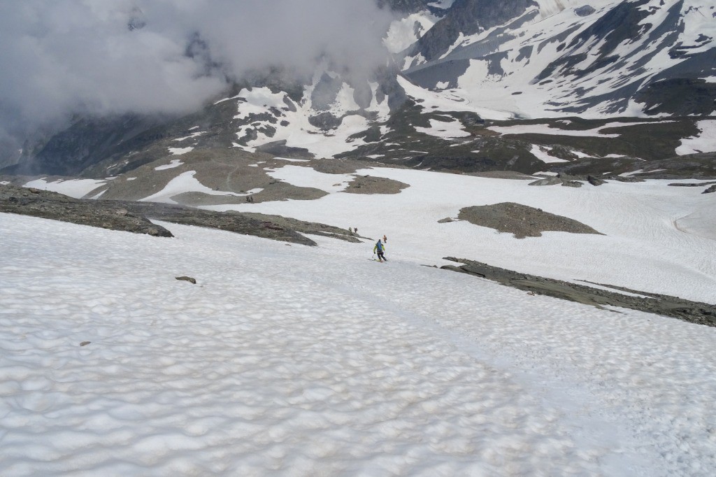 #15 Descente sur le refuge du col de la Vanoise Descente sur le refuge du col de la Vanoise