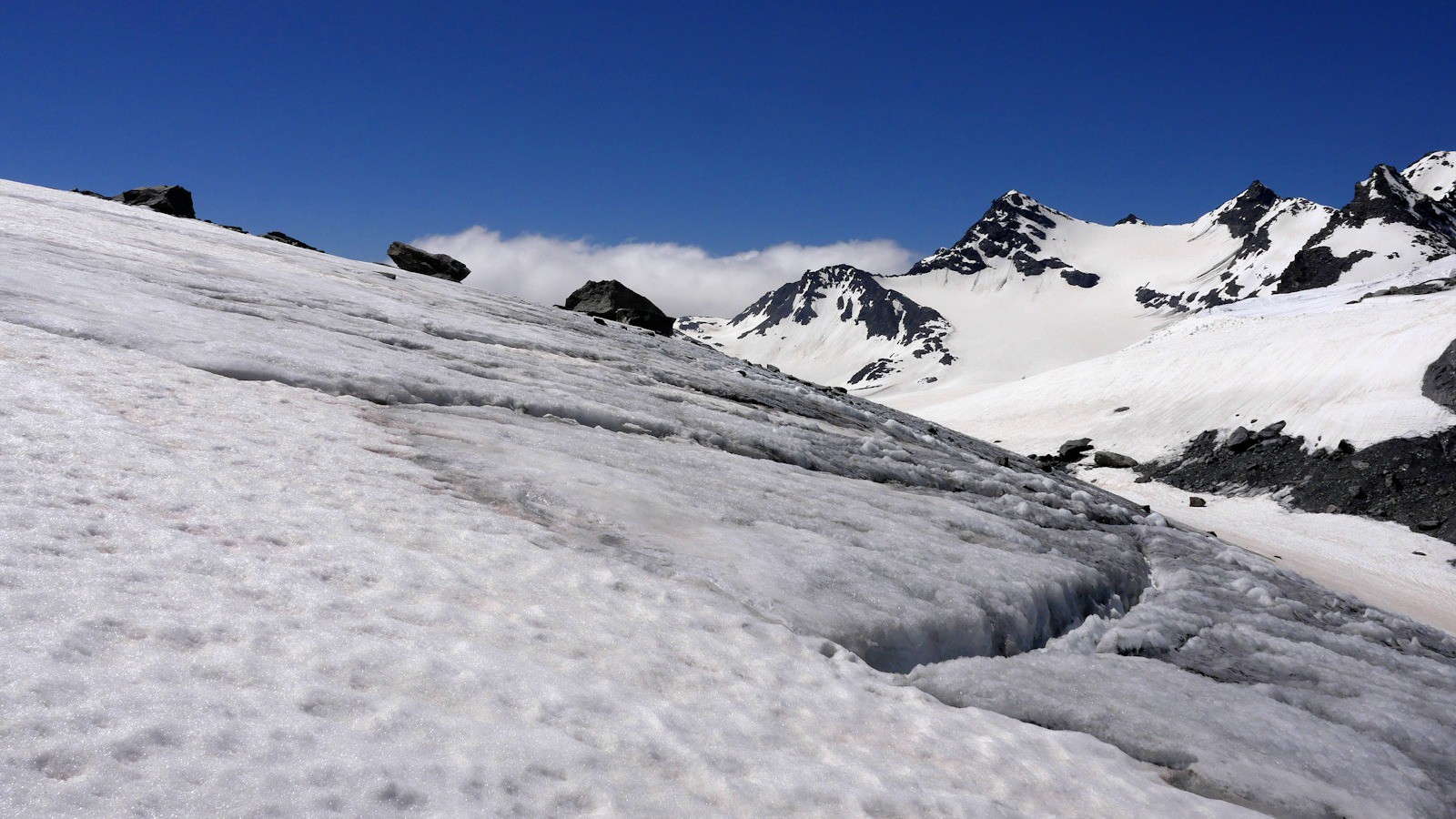 #16 Glace apparente au col de Thorens. Glace apparente au col de Thorens.