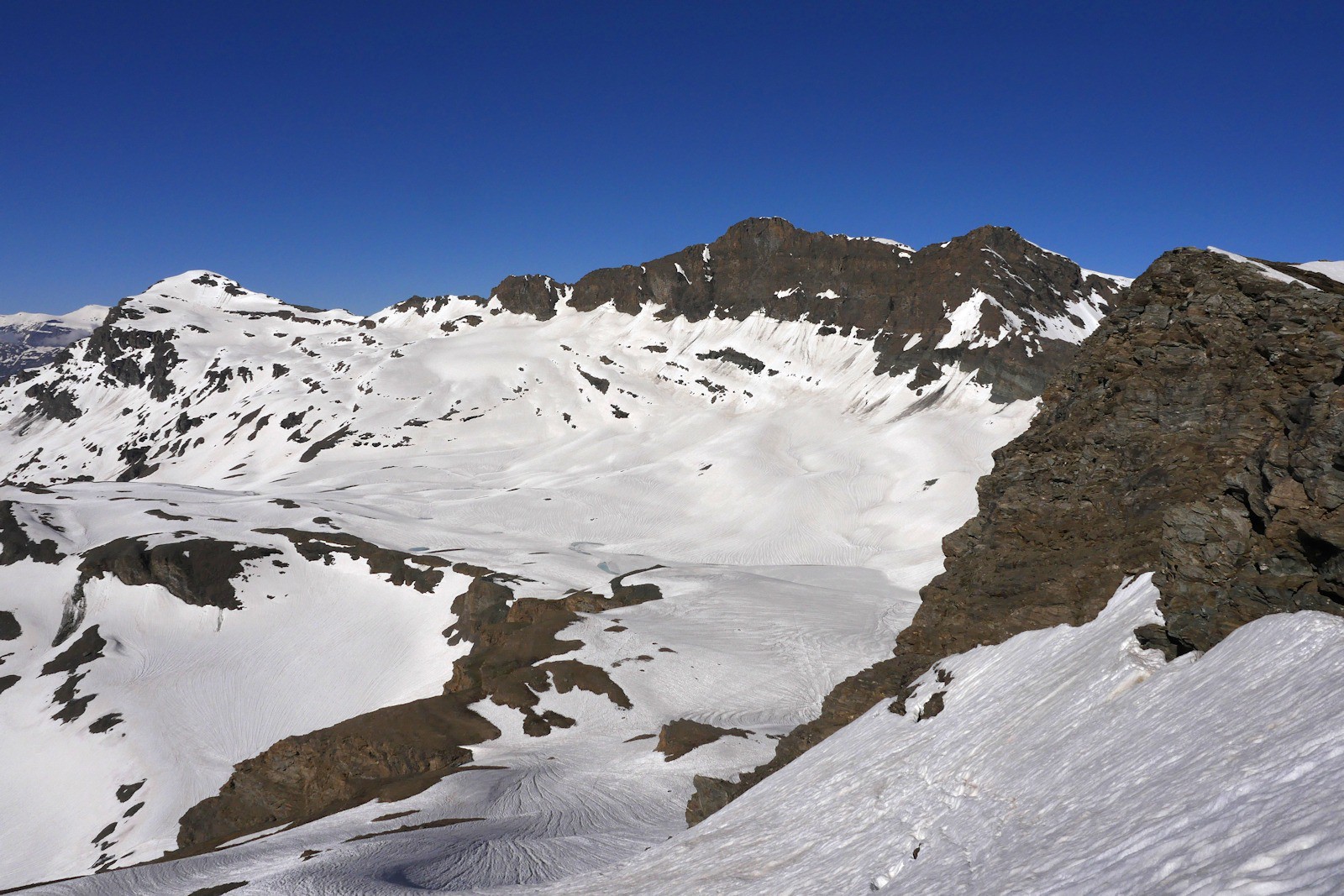 #12 Dans le rétro, l Dans le rétro, l'itinéraire de descente.