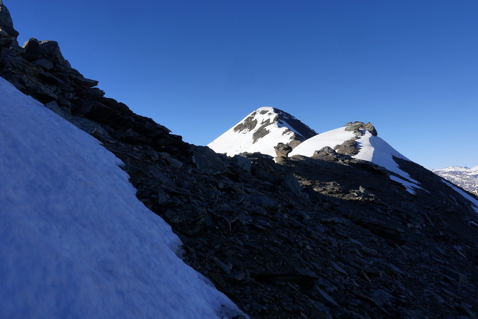 #2 Col de l Col de l'Ouille Noire, les derniers mètres.