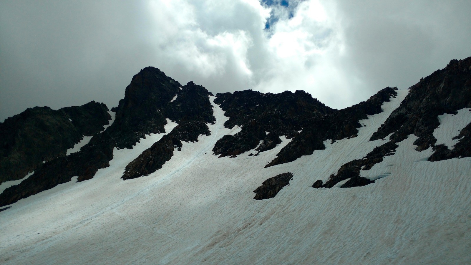 #23 La face N de l La face N de l'Aiguille Noire