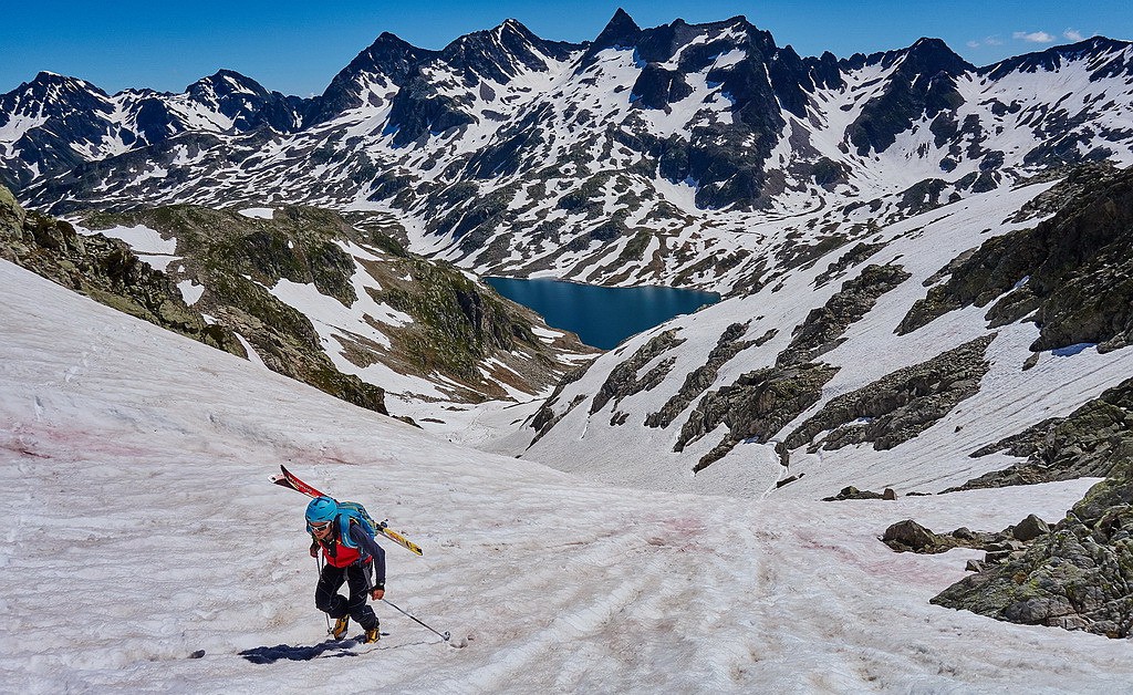 #19 Alex se propulse vers le Col de la Vache... Alex se propulse vers le Col de la Vache...