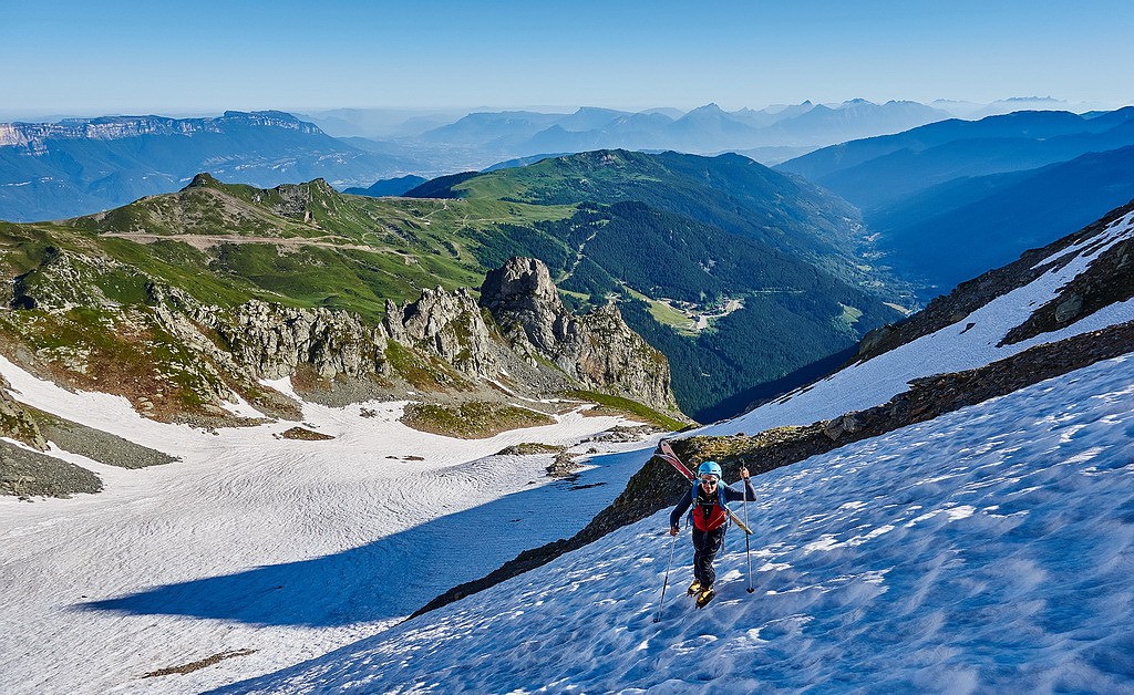 #4 Cramponnage impeccable sur la neige dure... Cramponnage impeccable sur la neige dure...