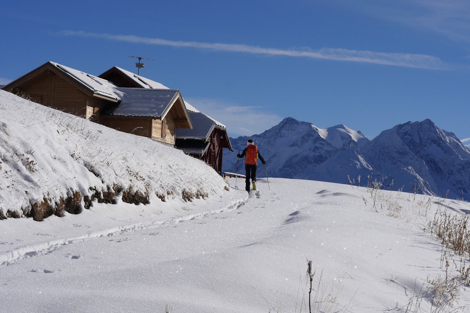 #10 Nous repeautons, direction le Mont Jovet. Nous repeautons, direction le Mont Jovet.