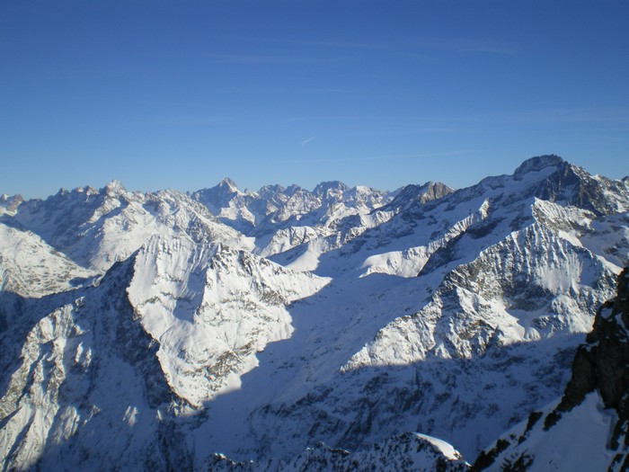 #8 Tour de la Malsanne : Panoramique sur les Ecrins du la Pointe de Confolens. Tour de la Malsanne : Panoramique sur les Ecrins du la Pointe de Confolens.