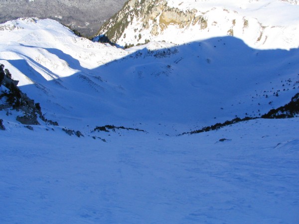 #4 Descente en face nord : c Descente en face nord : c'est ici la bonne neige