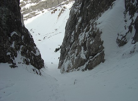 #2 Couloir du Coillu à Bordel : Dans la montée Couloir du Coillu à Bordel : Dans la montée