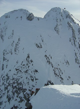 #3 Sommet : Vue sur le haut du Combaz Sommet : Vue sur le haut du Combaz