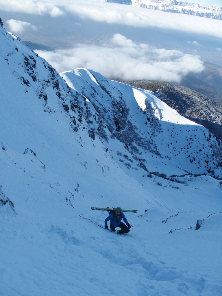 #9 Bien raide, à skis ça ferait une jolie variante en 5 Bien raide, à skis ça ferait une jolie variante en 5