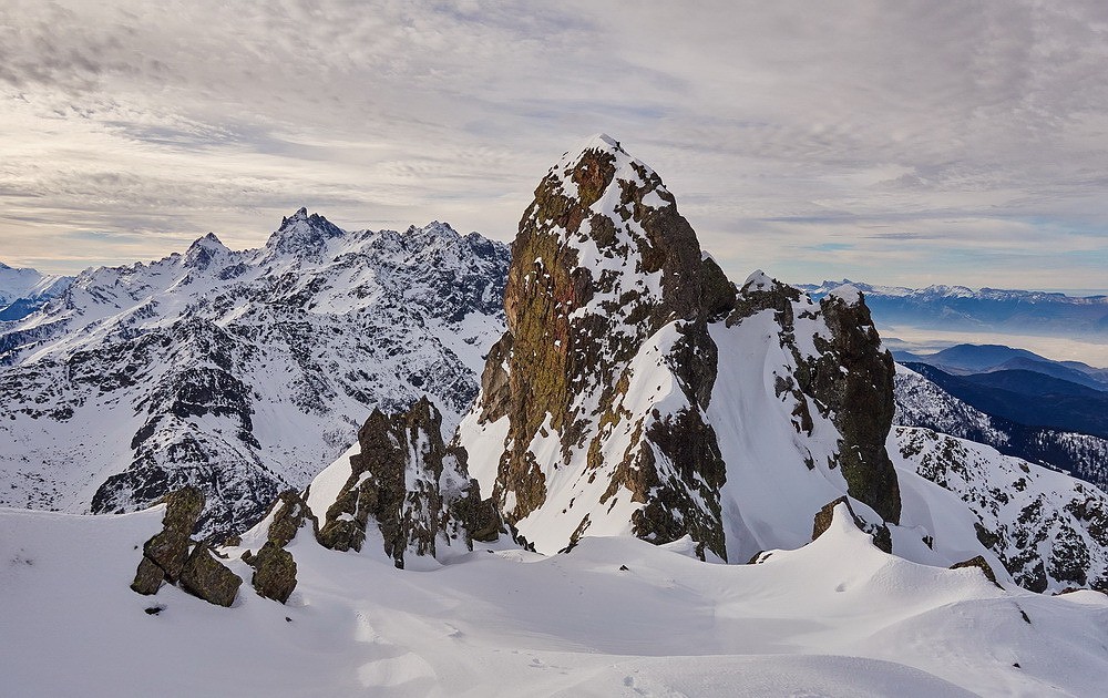 #8 La Dent Noire sur fond de Grand Pic... La Dent Noire sur fond de Grand Pic...