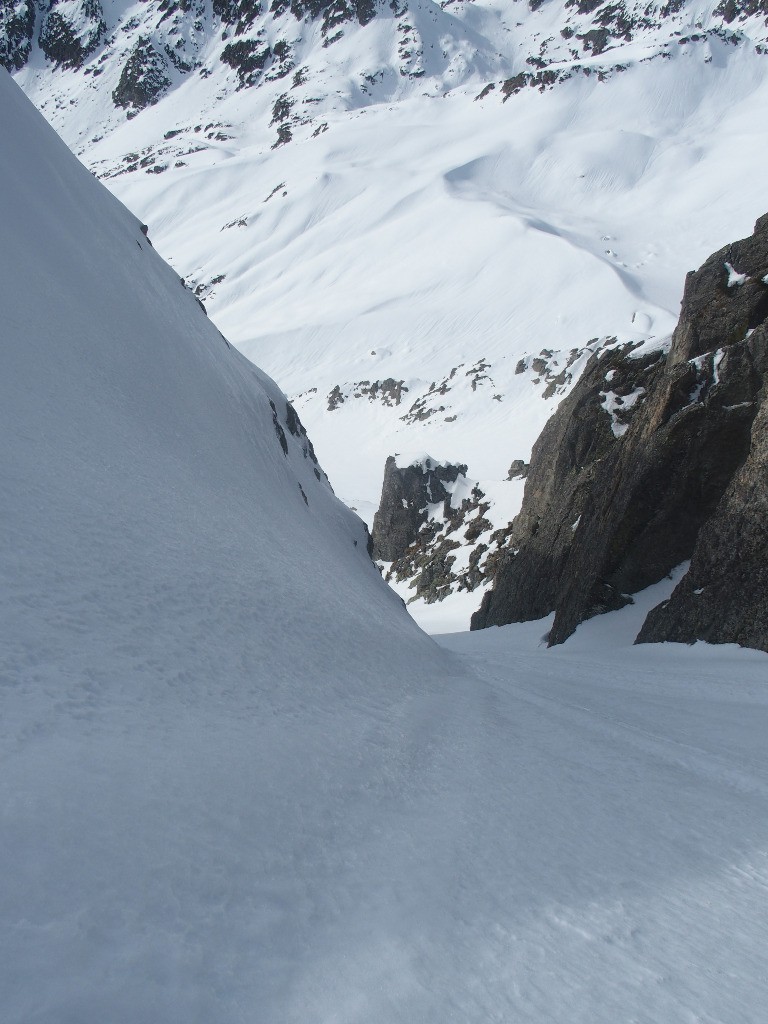 #10 Le passage inskiable, redescendu en crampons Le passage inskiable, redescendu en crampons