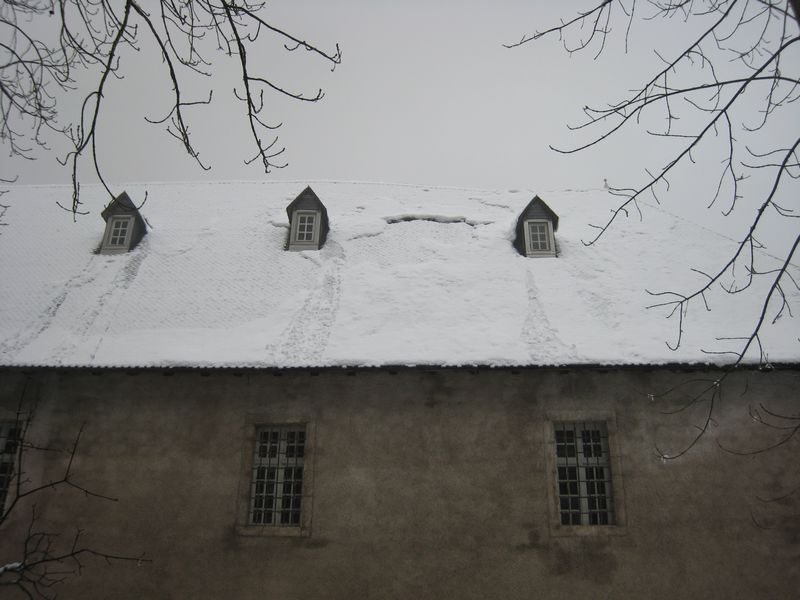 #6 Grande Chartreuse : gaffe, le toit du monastere est plaqué !! Grande Chartreuse : gaffe, le toit du monastere est plaqué !!