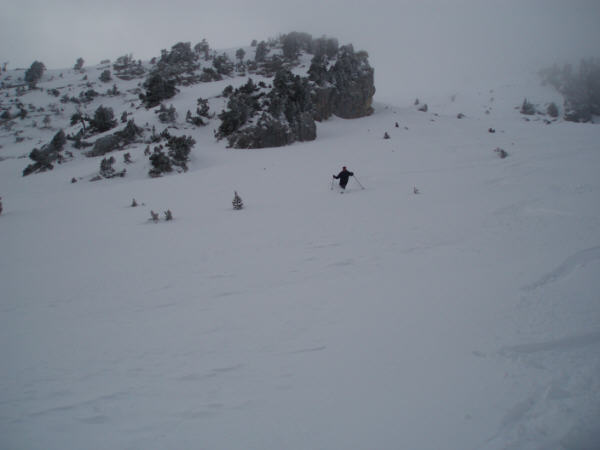 #8 Lances de malissard : Skiabilité exellente pour cette descente des Lances Lances de malissard : Skiabilité exellente pour cette descente des Lances