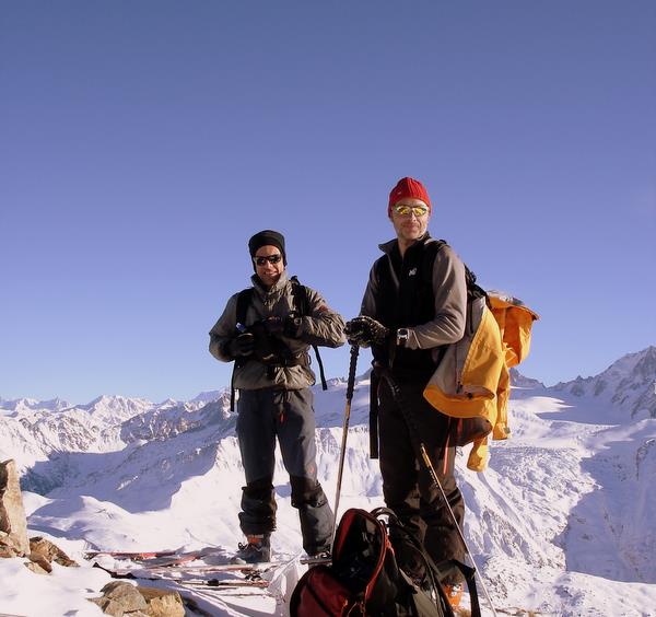 #5 Pte de la terrasse : Man et Philippe au sommet Pte de la terrasse : Man et Philippe au sommet