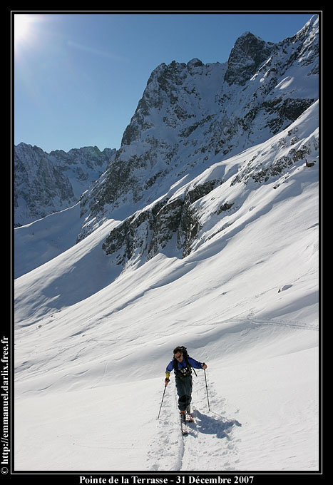 #2 Philippe à la montée : Philippe à la montée au dessus des chalets de la Loriaz. Ca botte ! :-( Philippe à la montée : Philippe à la montée au dessus des chalets de la Loriaz. Ca botte ! :-(