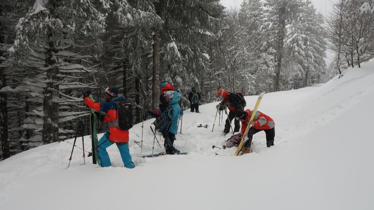 #1 Piste nordique, fermée pour cause de neige Piste nordique, fermée pour cause de neige