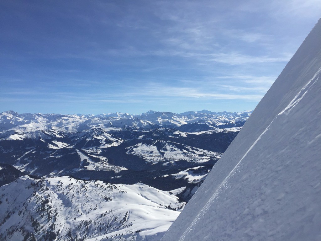 #3 Une idée de la pente, dans la facette suspendue. Une idée de la pente, dans la facette suspendue.