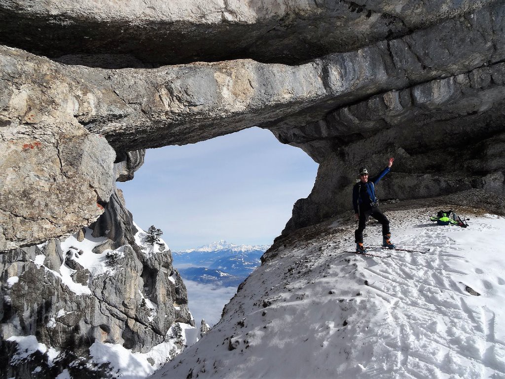 #17 Souvenir, au cœur de l Souvenir, au cœur de l'arche, une vue exceptionnelle du Mont blanc.