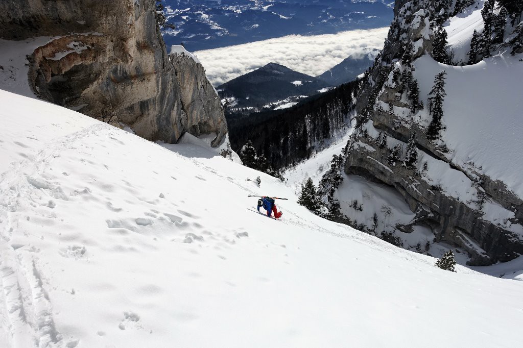 #5 Remontée sous la tour percée Remontée sous la tour percée
