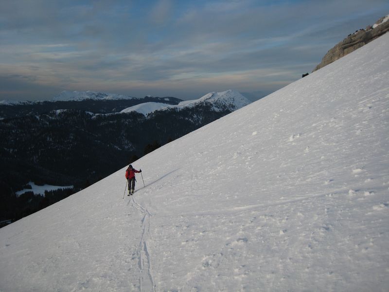 #1 Chamechaude : on commence un peu à ressentir le vent Chamechaude : on commence un peu à ressentir le vent