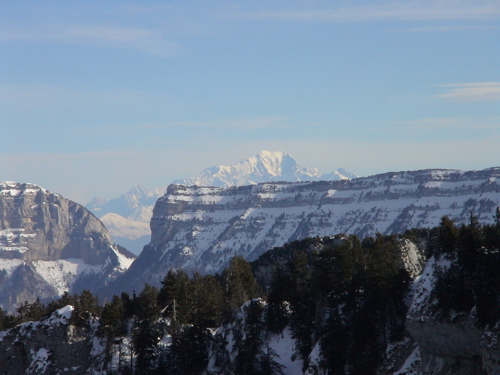 #3 Le Mont Blanc : une prise de photos rapide avant de redescendre pour profiter du paysage à la maison Le Mont Blanc : une prise de photos rapide avant de redescendre pour profiter du paysage à la maison