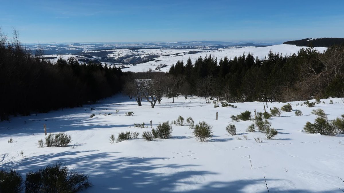 #6 Trouée vers l Trouée vers l'ouest au pied du Suc