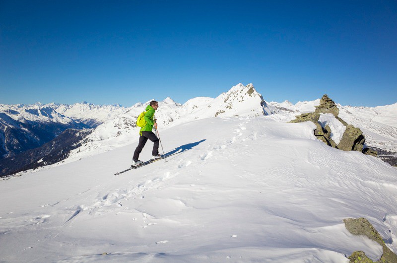 Arrivée sur l'antécime du Bareta