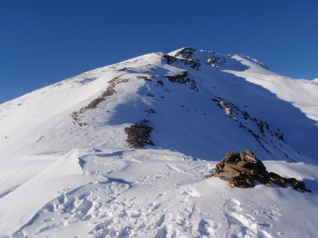 Au Col de Val Haute: la Crête de l'Homme et des Rougnoux