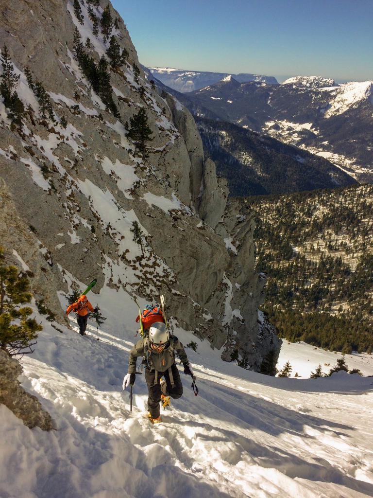 #21 Lances de Malissard, sortie du couloir W Lances de Malissard, sortie du couloir W