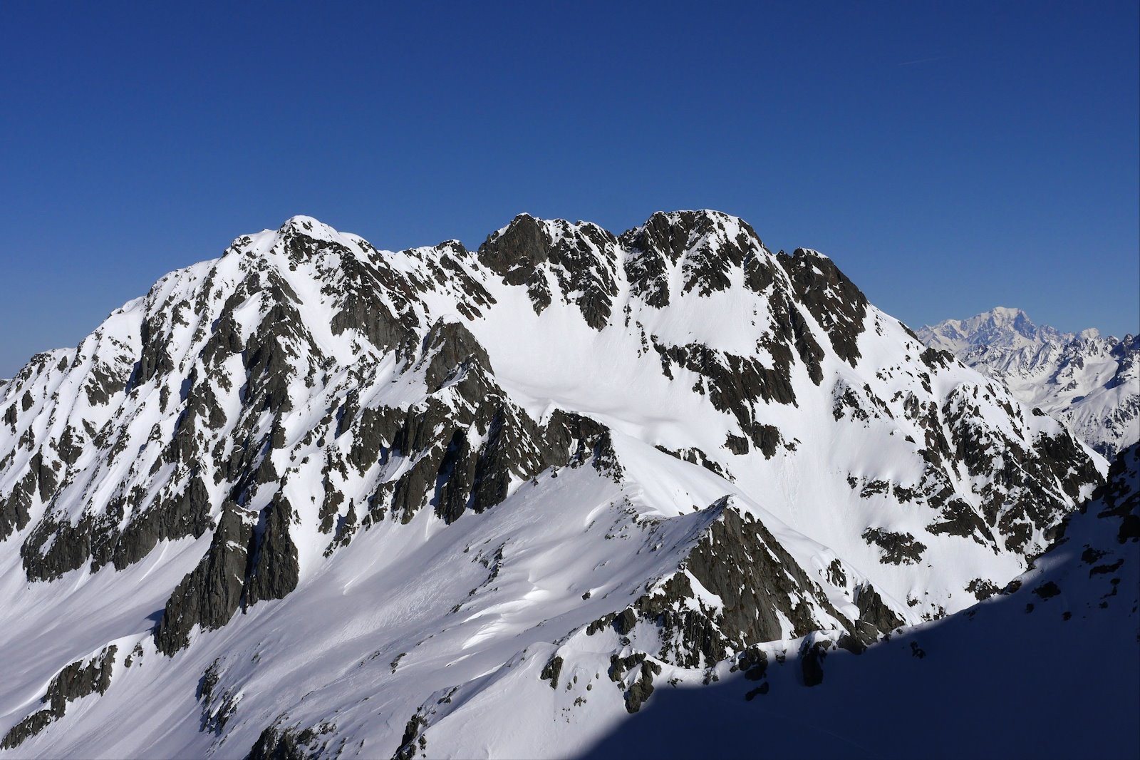 #15 Le Grand Miceau versant sud. Le Grand Miceau versant sud.