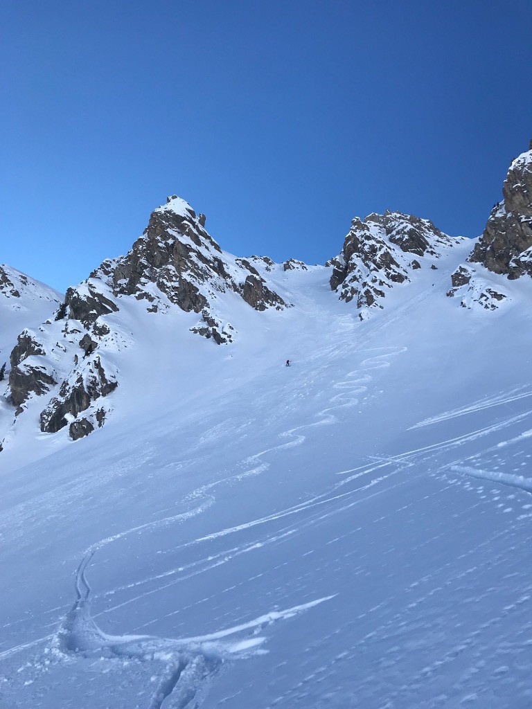 #11 Couloir central de la Roche à Thomas Couloir central de la Roche à Thomas