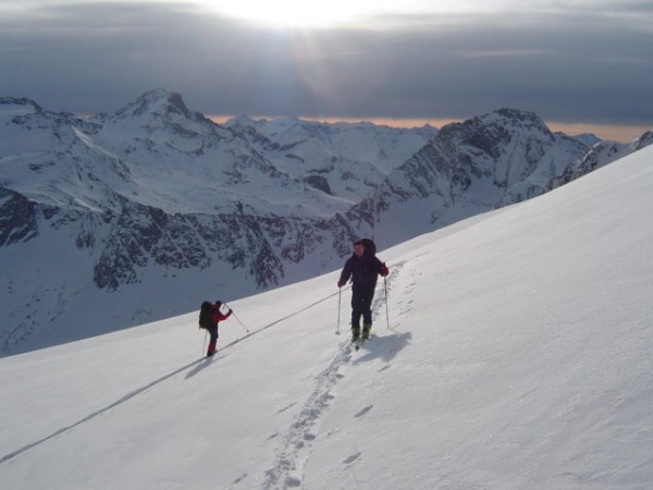 #3 sous le ressaut vers 3300m : A nous la jeunesse éternelle... sous le ressaut vers 3300m : A nous la jeunesse éternelle...