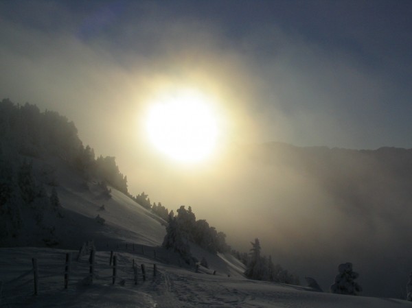 #3 essai : soleil de face sur Lances de Mallisard essai : soleil de face sur Lances de Mallisard