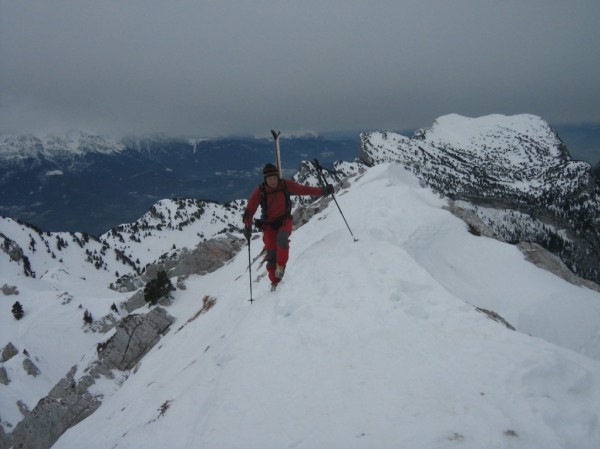 #3 sommet des Lances : Arrivée en haut, le temps se maintient sommet des Lances : Arrivée en haut, le temps se maintient
