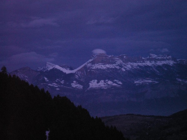 #1 Dent de crolles : Joli chapeau sur la dent (a 8h) Dent de crolles : Joli chapeau sur la dent (a 8h)
