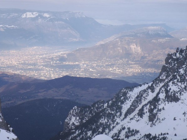 #2 grenoble : vue depuis la combe de la grande vaudaine. grenoble : vue depuis la combe de la grande vaudaine.